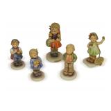 Five M.I. Hummel Club Goebel Figurines