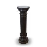 Black Marble Display Pedestal