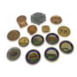Century of Progress Souvenir Ashtrays and Trinket Dishes