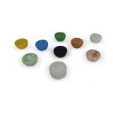 Group of Covered Glass Bowls