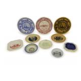 Century of Progress Plates with Chicago Landmark Designs