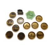 Century of Progress Ashtray, Coasters Set, and Souvenir