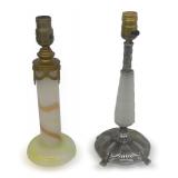 Two Different Vintage Table Lamps