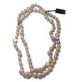 Honora Freshwater Baroque Style Pearl Necklace with Sterling Clasp