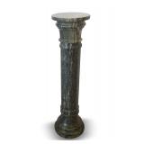 Green Marble Column Pedestal