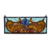 Contemporary Stained Glass Window Panel