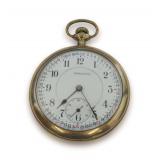 Burlington W.C. 21 Jewel Pocket Watch, Circa 1919