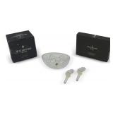 Waterford Crystal Bowl and Bottle Stoppers... Original Boxes Included