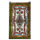 Contemporary Stained Glass Window Panel