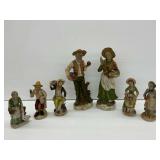 Seven Homco Figurines