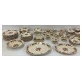 Old Ivory Syracuse China Floral Dinnerware Set