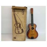 Vintage Jefferson Musical Toys Guitar with Original Box