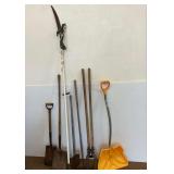 Shovels, Edgers, and a Fiskars Pole Saw