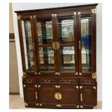MCM Bernhardt Chin Hua China Cabinet with Glass Doors & Storage