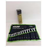 Arcan Professional Tools 14 Piece Combination Wrench Set