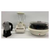 Sunbeam Hand Mixer, Singer Blender & Rival Steamer...all power on