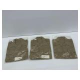 Three US Military Shirts Size Medium