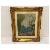"A Game of Horse and Rider" Framed Print by Jean-Honoré Fragonard