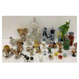 Ceramic and Porcelain Figurines, Celluloid Salt & Pepper Shakers and More