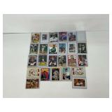 Group of 25 Baseball Trading Cards Featuring Notable Players