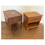 Two Bedside Tables
