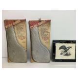 Pair of "Splash Guards" Car Fender Protectors & Eagle Print