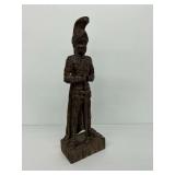 Carved Wooden Spanish Conquistador Statue