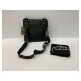 New Cameleon Hephaestus Slim fit Crossbody Concealed Carry Handbag in Black Leather
