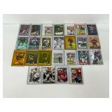 Collection of 25 NFL Football Trading Cards