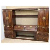 MCM Bernhardt Chin Hua Bedroom Wall Unit Bookcase and Desk...see description and photos