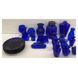 Cobalt Blue Glassware