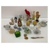 Decorative Figurines and Miniature Baskets