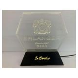 Erlanger Beer Illuminated Display Sign... works