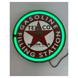 Texaco Filling Station LED Sign