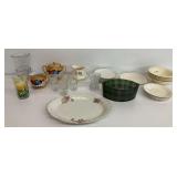 Variety of Glassware and Dishes