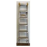 Werner Saf-T-Master 6 ft. Commercial Type II Aluminum Stepladder