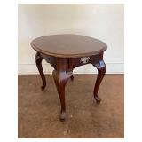 Small Wooden Side Table with Drawer... foot damage