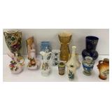 Vintage Vases - Lefton, Carlton, Royal Nippon, Porsgrund
