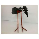 Welded Metal Bird Sculpture