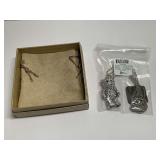 Off Park Collection Crystal Teddy Bear Pendant Necklace