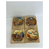 Ringling Bros. and Barnum & Bailey Circus Plates... Set of Four
