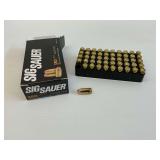 New Sig Sauer 380 Auto FMJ Ammunition - One 50 round Box