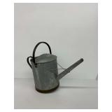 Galvanized Watering Can... bottom is not flat