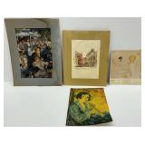 Lithographs and Sign - Renoir, Advertising, and More