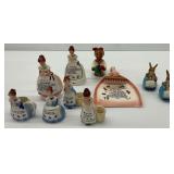 Figural Kitchen Collectibles: Prayer Ladies, Pie Bird, & Others
