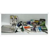 Home Improvement Lot - Paint, Tools, Window Kits, and Other Items