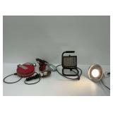 Various Work Lights and Cord Reel