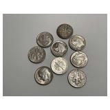 U.S. Silver Roosevelt Dimes Group