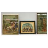 Three Framed Art Prints