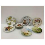 Decorative Plates - Fruit, Floral, and Kitchen Themes